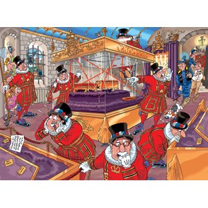 Jumbo (19127) - "Mystery 12, The Unusual Suspects!" - 1000 pieces puzzle