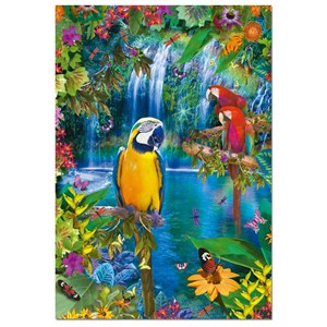 Educa (15512) - "Bird Tropical Land" - 500 pieces puzzle
