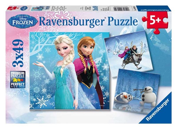 Ravensburger (09264) - "Winter Adventures" - 49 pieces puzzle