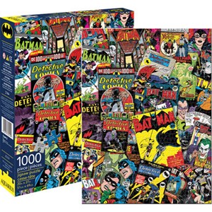 Aquarius (65214) - "DC Batman Collage" - 1000 pieces puzzle