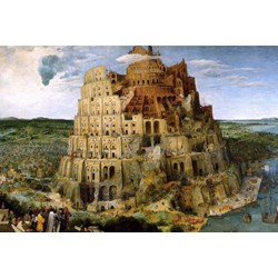 Piatnik (563942) - Pieter Brueghel the Elder: "Tower of Babel" - 1000 pieces puzzle