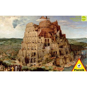 Piatnik (563942) - Pieter Brueghel the Elder: "Tower of Babel" - 1000 pieces puzzle