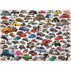 Eurographics (6000-0815) - "What's Your Bug? VW Beetle" - 1000 pieces puzzle