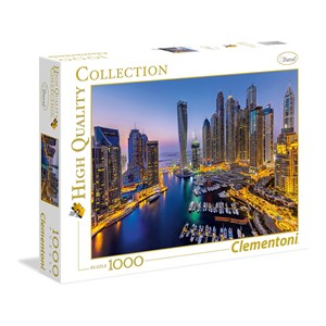 Clementoni (39381) - "Dubai" - 1000 pieces puzzle