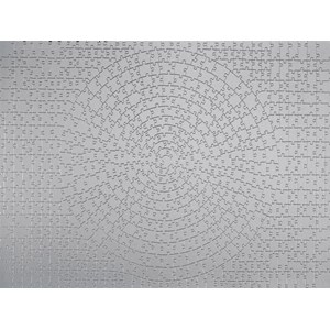 Ravensburger (15964) - "Krypt Silver" - 654 pieces puzzle