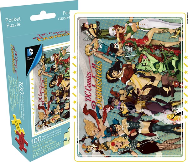 Aquarius (61110) - "DC Comics Bombshells (Mini)" - 100 pieces puzzle