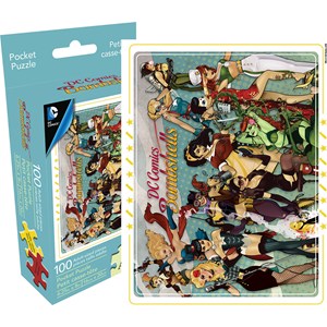 Aquarius (61110) - "DC Comics Bombshells (Mini)" - 100 pieces puzzle
