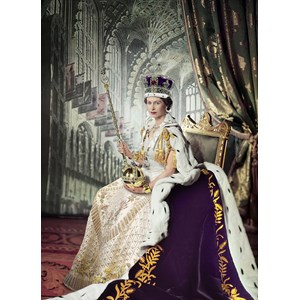 Eurographics (6000-0919) - "Queen Elizabeth II" - 1000 pieces puzzle
