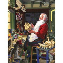 Cobble Hill (85043) - "Santa's Workbench" - 500 pieces puzzle