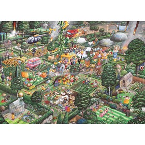 Gibsons (G811) - Mike Jupp: "I Love Gardening" - 1000 pieces puzzle
