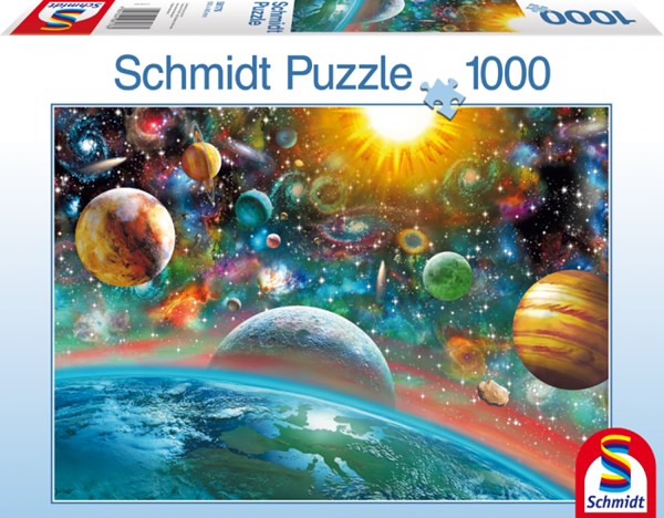 Schmidt Spiele (58176) - "Outer Space" - 1000 pieces puzzle