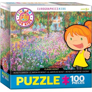 Eurographics (6100-4908) - Claude Monet: "Monet's Garden" - 100 pieces puzzle