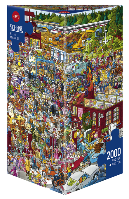 Heye HEYE Schone Flea Market 2000 Piece Jigsaw Puzzle 29796 