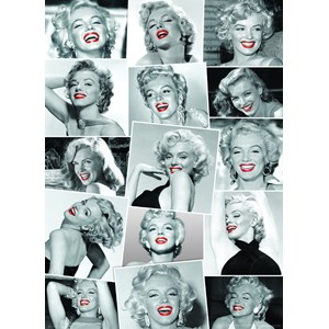 Eurographics (6000-0809) - "Marilyn Monroe by Bernard of Hollywood" - 1000 pieces puzzle