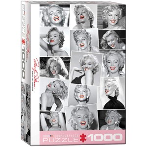 Eurographics (6000-0809) - "Marilyn Monroe by Bernard of Hollywood" - 1000 pieces puzzle