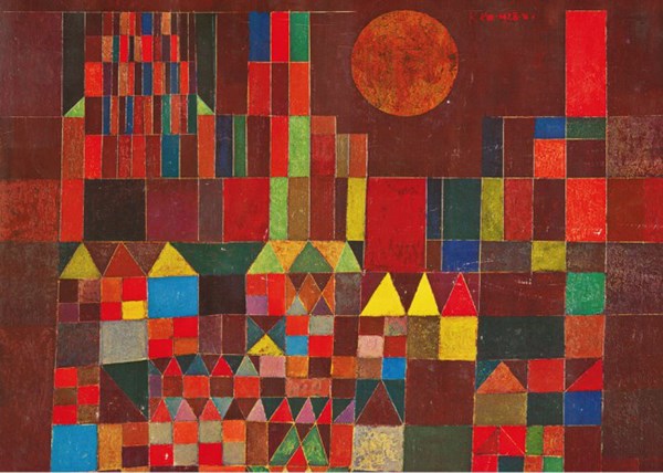Piatnik (546440) - Paul Klee: "Castle and Sun" - 1000 pieces puzzle