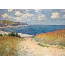 Eurographics (6000-1499) - Claude Monet: "Path Through the Wheat Fields" - 1000 pieces puzzle