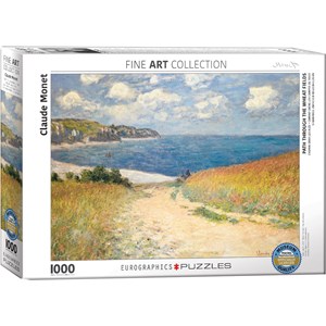 Eurographics (6000-1499) - Claude Monet: "Path Through the Wheat Fields" - 1000 pieces puzzle