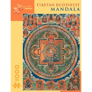 Pomegranate (AA257) - "Tibetan Buddhist Mandala" - 1000 pieces puzzle