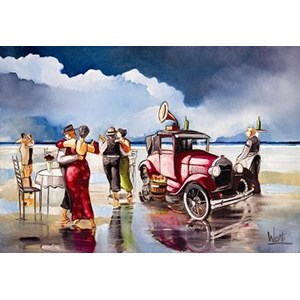 Anatolian (PER3295) - Ronald West: "Dancing on the Beach" - 260 pieces puzzle