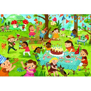Eurographics (6060-0468) - "Birthday Party" - 60 pieces puzzle