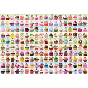 Eurographics (8220-0629) - "Cupcakes Galore" - 2000 pieces puzzle