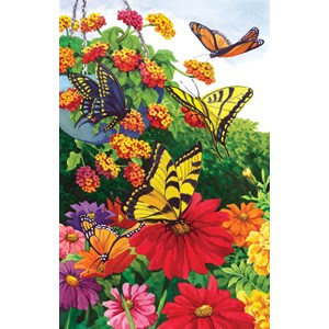 SunsOut (62940) - Nancy Wernersbach: "A Garden of Butterflies" - 1000 pieces puzzle