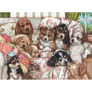 Anatolian (PER3162) - "Puppies" - 1000 pieces puzzle