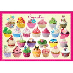 Eurographics (6100-0519) - "Cupcakes" - 100 pieces puzzle