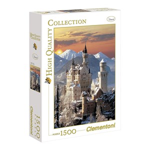 Clementoni (31925) - "Neuschwanstein" - 1500 pieces puzzle