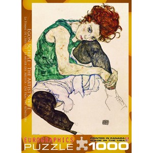 Eurographics (6000-4539) - Egon Schiele: "The Artist's Wife" - 1000 pieces puzzle