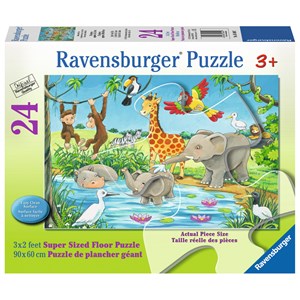Ravensburger (05449) - "Waterhole Fun" - 24 pieces puzzle