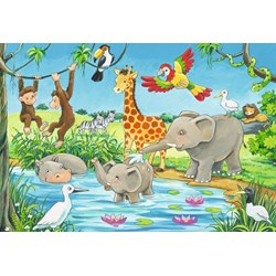 Ravensburger (05449) - "Waterhole Fun" - 24 pieces puzzle