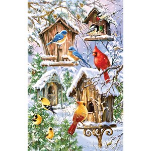 SunsOut (57236) - Dona Gelsinger: "Snow Birds" - 550 pieces puzzle