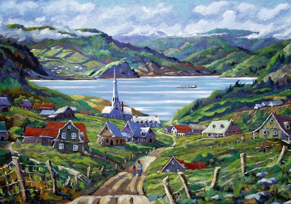 Ravensburger (19531) - "Charlevoix, Québec" - 1000 pieces puzzle