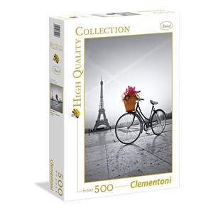 Clementoni (35014) - "Romantic Promenade in Paris" - 500 pieces puzzle
