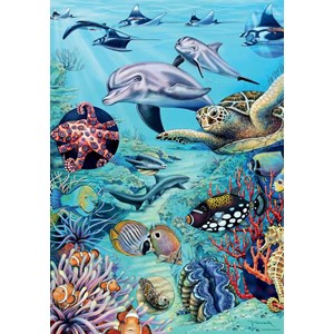 Heye (29623) - M. Wieczorek: "Tropical Waters" - 500 pieces puzzle