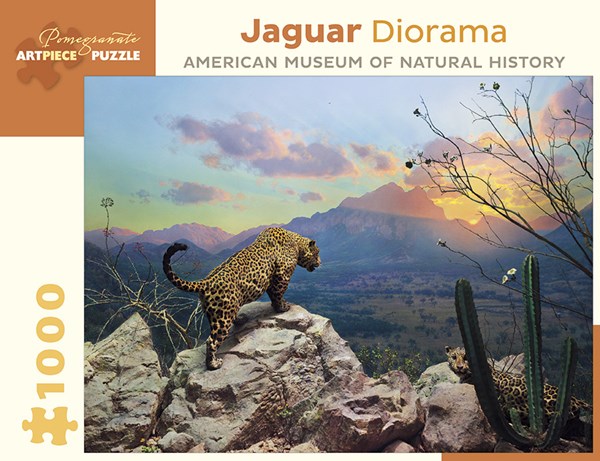 Pomegranate (AA956) - "Jaguar Diorama" - 1000 pieces puzzle