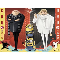 Ravensburger (10962) - "Gru and Dru" - 100 pieces puzzle