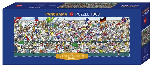 Heye (29757) - Robert Blanchon: "Sports Fans" - 1000 pieces puzzle