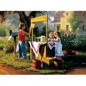 SunsOut (53013) - Mark Keathley: "Open for Business" - 1000 pieces puzzle
