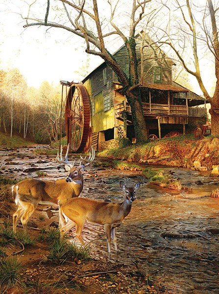 SunsOut (17612) - Jay Kemp: "Mill Creek Cross" - 1000 pieces puzzle