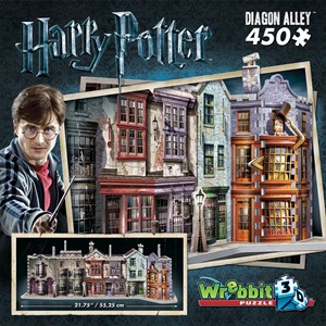 Wrebbit (W3D-1010) - "Diagon Alley" - 450 pieces puzzle