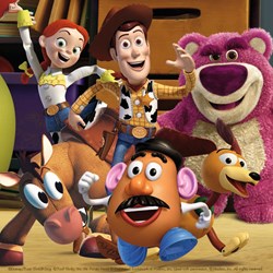 Ravensburger (09297) - "Woody & Rex, Toy Story 3" - 49 pieces puzzle