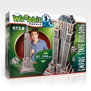 Wrebbit (W3D-2007) - "Empire State Building" - 975 pieces puzzle