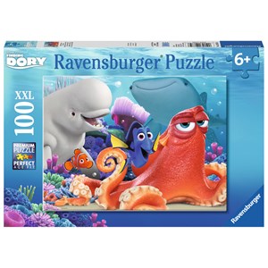 Ravensburger (10875) - "Finding Dory: Adventure is Brewing" - 100 pieces puzzle