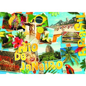 Schmidt Spiele (58185) - "Rio De Janeiro" - 3000 pieces puzzle