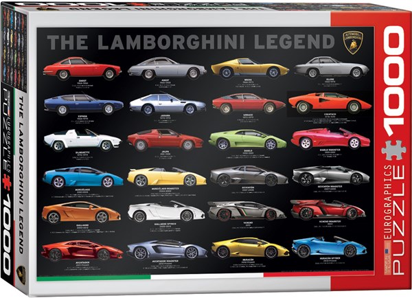 Eurographics (6000-0822) - "The Lamborghini Legend" - 1000 pieces puzzle