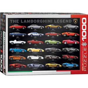Eurographics (6000-0822) - "The Lamborghini Legend" - 1000 pieces puzzle