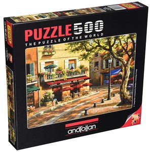 Anatolian (3564) - "Brasserie Des Art" - 500 pieces puzzle